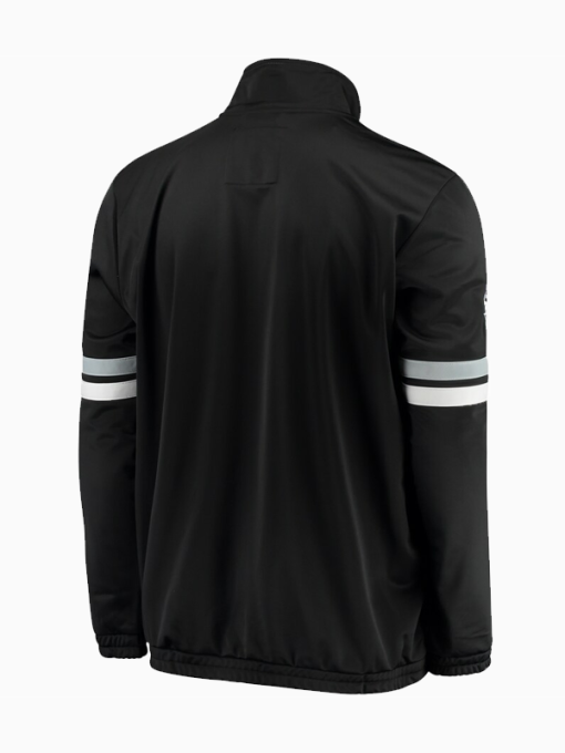 San antonio spurs g iii sports by carl banks veteran black track jacket