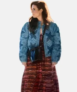 Shop Maddie Sweet Magnolias Quilted Cotton Floral Embroidered Jacket