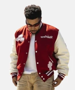 State Farm Travis Scott Cactus Jack Coachella Varsity Jacket