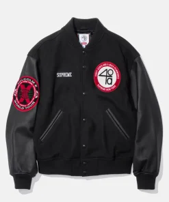 Supreme and Spike Lee’s 40 Acres Unite Varsity Jacket