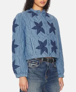 Sweet Magnolias Maddie Quilted Floral Jacket