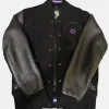 Takashi Murakami x OVO Varsity Jacket Black