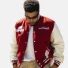 Travis Scott Cactus Jack x State Farm Letterman Varsity Jacket