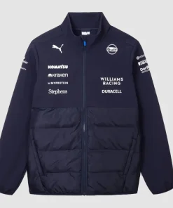 Unisex F1 2025 Team Hybrid Puma x William Racing Jacket Navy
