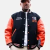 Will smith way philadelphia varsity jacket black