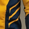 Wolverine yellow zip up performance hoodie