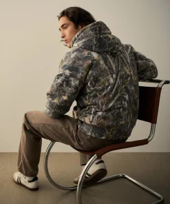 Abercrombie camo zip up hoodie