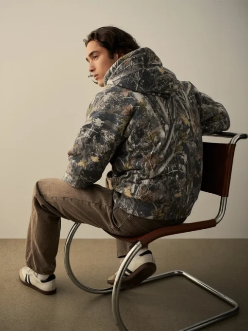 Abercrombie camo zip up hoodie