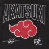 Bioworld hoodies outerwear naruto shippuden akatsuki letterman jacket 32970614538284