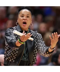 Dawn staley lv leather jacket