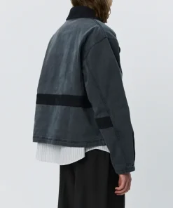 mfpen - Clasp Jacket in Washed Black