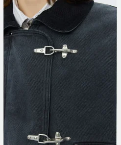 mfpen Clasp Jacket in Washed Black