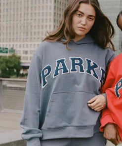 Parke blue hoodie