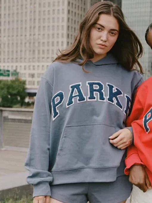 Parke blue hoodie