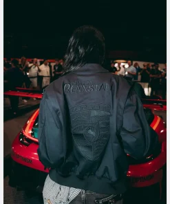 2025 F1 Grand Prix Monaco Dua Lipa Porsche Bomber Jacket