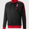 Ac milan puma ftblheritage t7 raglan full zip track jacket black