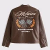 Abercrombie-McLaren-Brown-Leather-Racer-Jacket
