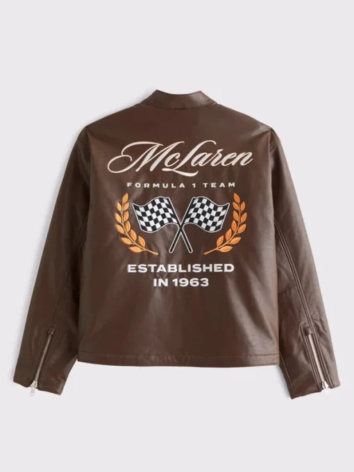 Abercrombie-McLaren-Brown-Leather-Racer-Jacket