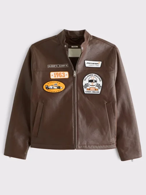 Abercrombie-McLaren-Leather-Racer-Jacket-Brown