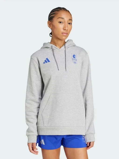 Adidas boston marathon 2025 hoodie grey