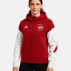 Arsenal adidas 202526 Anthem Full-Zip Jacket – Red