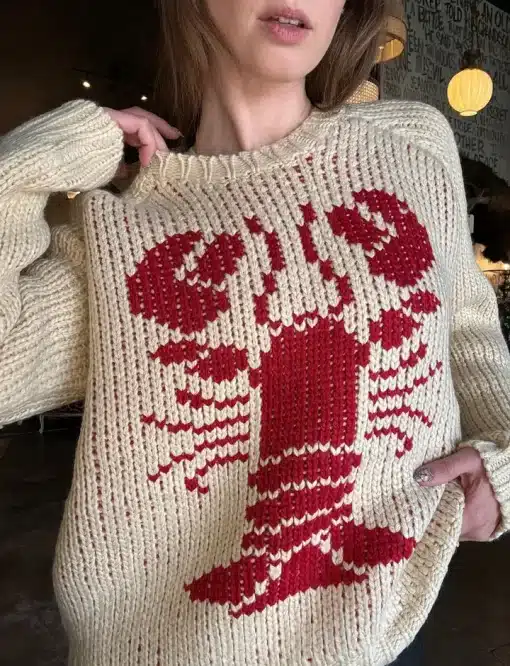Bailey Rose Lobster Sweater