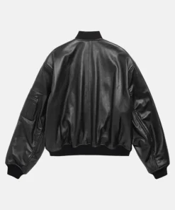 Balenciaga I Automobili Lamborghini Oversized Black Bomber Jacket