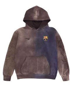 Barcelona cj x nike x fcb split dye crest hoodie