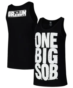 WWE Braun Strowman ONE BIG S.O.B Tank Top Vest