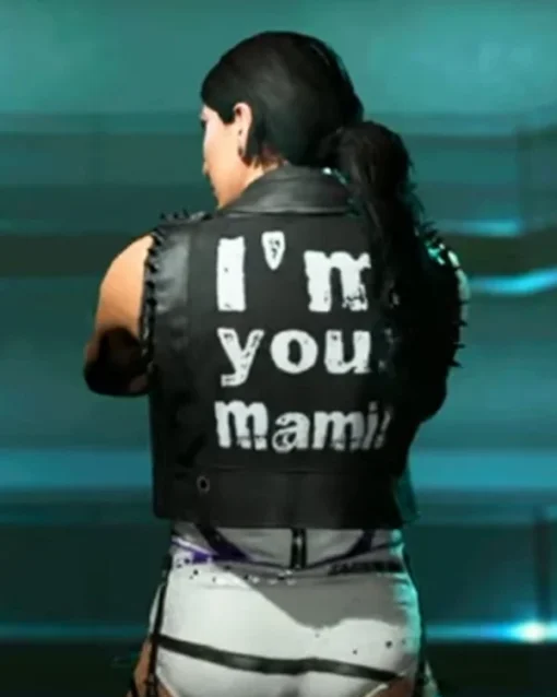 Call of duty rhea ripley black biker vest on sale