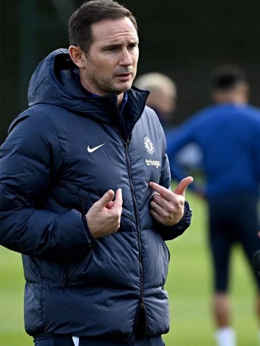 Chelsea f.c puffer hooded jacket for sale