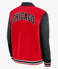 Chicago White Sox Authentic Collection City Connect Varsity Bomber Jacket