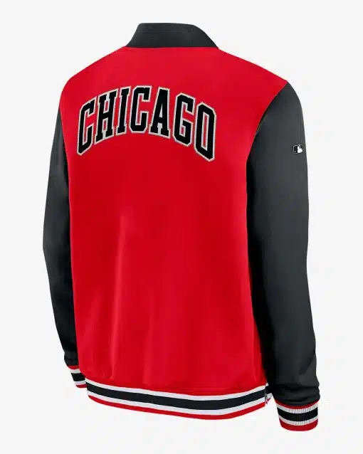 Chicago White Sox Authentic Collection City Connect Varsity Bomber Jacket