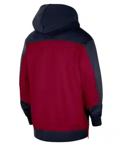 Denver Nuggets Nike Authentic On-Court Showtime Performance Full-Zip Hoodie