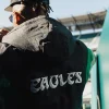 Eagles black starter jacket