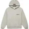 Essentials Dark Oatmeal Hoodie