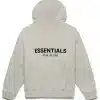 Essentials Fear of God Dark Oatmeal Hoodie