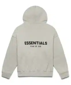 Essentials Fear of God Dark Oatmeal Hoodie