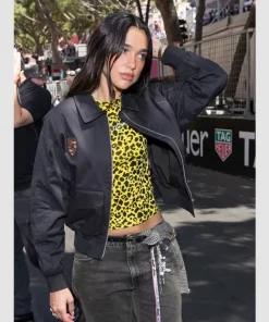 F1 Grand Prix Monaco 2025 Dua Lipa Porsche Jacket