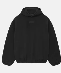 Fear of God Essentials Core Collection  Hoodie Black For Unisex