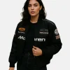 Hollister F1 McLaren Graphic Bomber Jacket Black