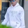 Hugh jackman terry fox run finish it hoodie white