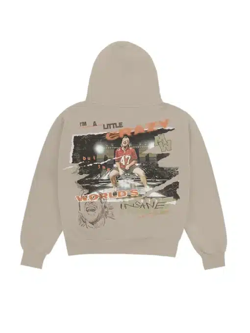 Im a little crazy morgan wallen hoodie beige