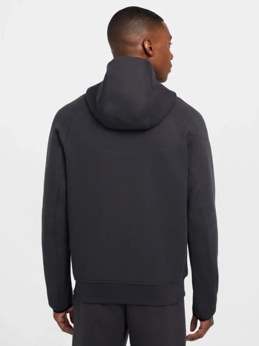 Lfc nike mens 24 25 tech fleece hoodie dark grey