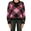 Lily collins emily in paris diamond patterned emily sweater