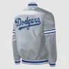 Los-Angeles-Dodgers-Full-Snap-Jacket-Grey