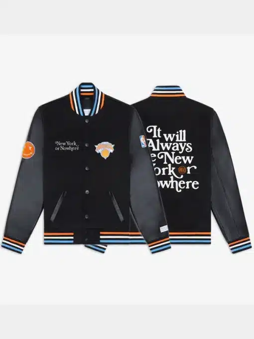 Mariska-Hargitay-new-york-or-nowhere-knicks-motto-varsity-jacket