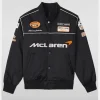 Mclaren Black Graphic Bomber Jacket