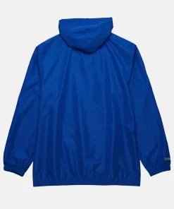 Men's Los Angeles Dodgers Mitchell & Ness Royal Cooperstown Collection Vintage Logo Full-Zip Hoodie Windbreaker Jacket