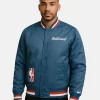 Mens NBA Nike Blue 75th Anniversary Courtside Jacket